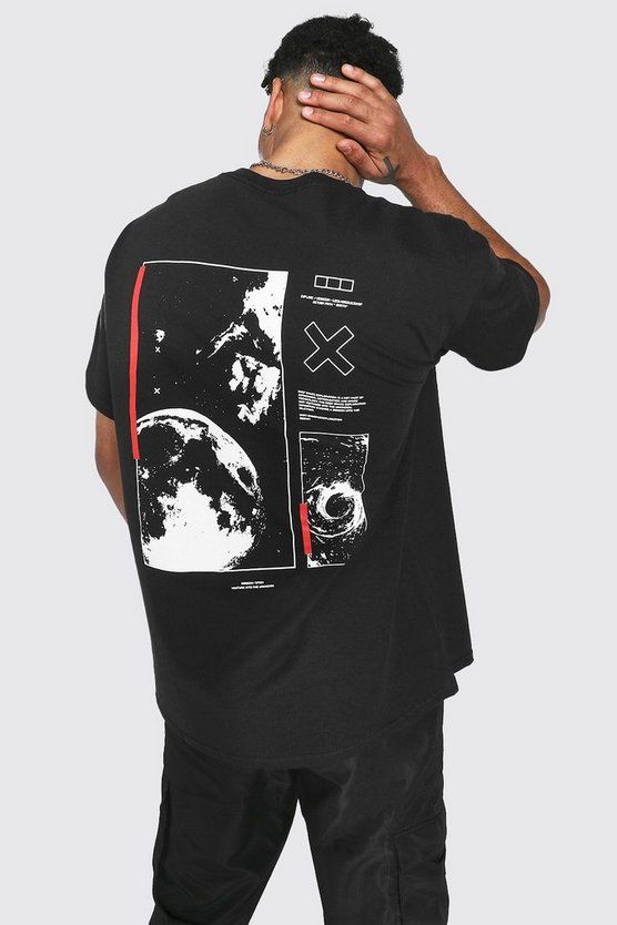 Oversized Printed Tee